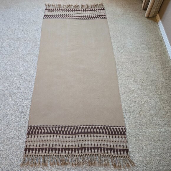 Cecchi e Cecchi Luxury Wool Wrap Scarf Southwest Aztec - Picture 1 of 16